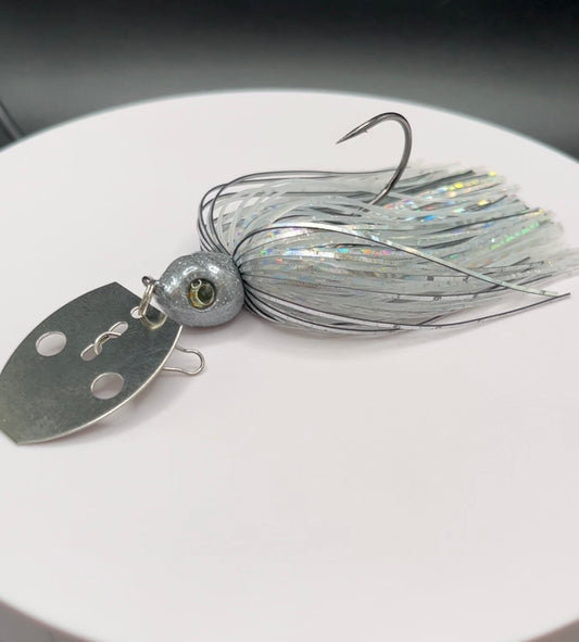 Silver Minnow Chatter Bait