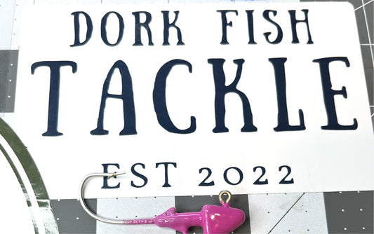 Dork Fish Tackle Sticker